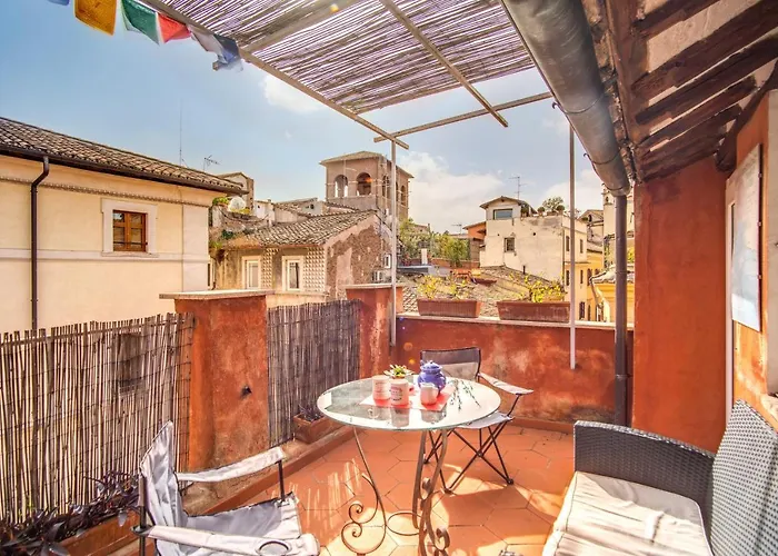 Lovely Attic With Private Terrace By Piazza Navona Appartement Rome